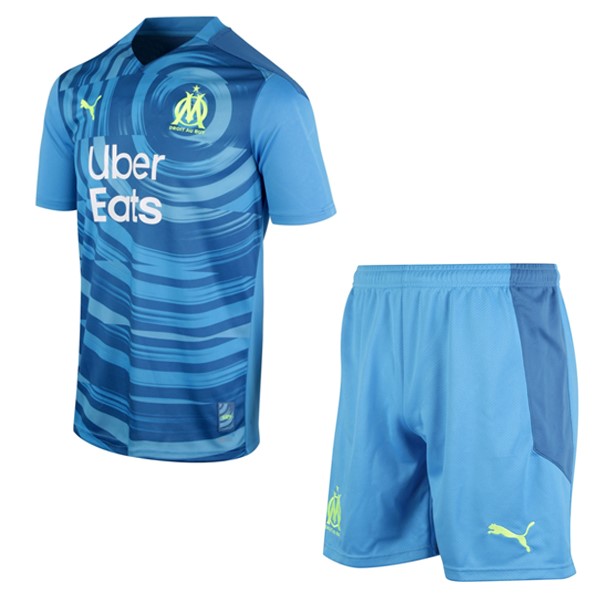 Camiseta Marsella Tercera Equipación Niño 2020-2021 Azul